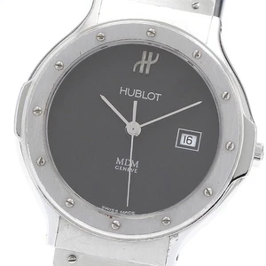 HUBLOT MDM Classic Date black Dial Quartz Boy's Watch_914504 - Picture 1 of 6