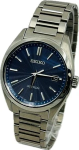 Seiko Astron Origin 7B72-0AD0 SBXY031 Blue Quartz Mens Watch Excellent++ A4095 - Picture 1 of 13