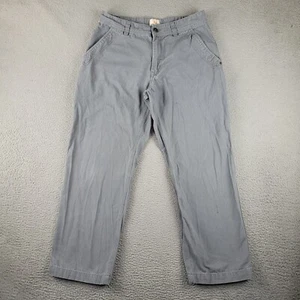 Field Stream Pants Mens 34x30 Gray Straight Leg Canvas Outdoor Huntting Fishing - Picture 1 of 13