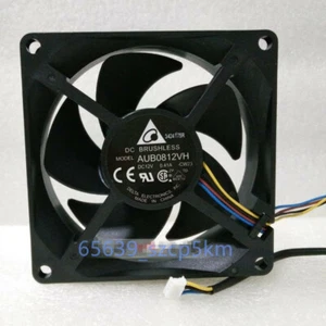 1PCS Delta AUB0812VH 12V 0.41A Fan 80*80*25mm 4Pin PWM Cooling Fan - Picture 1 of 5