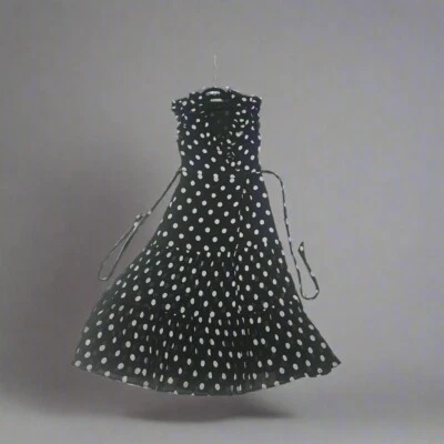 RIXO "Minni" Silk Polka Dot Dress - Size: M - image 1 of 4