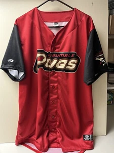 Met's Kevin Parada 2024 Game Used Worn Auto Binghamton Pugs Trikot TOP AUSSICHT! - Bild 1 von 4