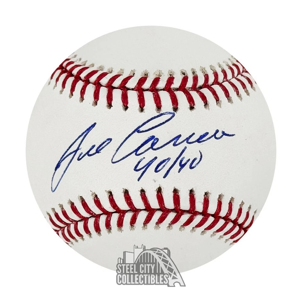 Jose Canseco 40/40 Autographed Official MLB Baseball - JSA - Image 1 of 1