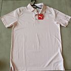 Puma Gamer Golf Polo Liteweight Stretch Moisture-Wicking DryCELL 599120 Pink Med