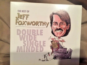 The Best of Jeff Foxworthy Double Wide Single Minded (CD & DVD) Rhino Recs. - Picture 1 of 3