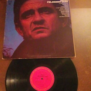 HELLO, I'M JOHNNY CASH Johnny Cash 33 rpm record Columbia KCS 9943 family-owned - Picture 1 of 5