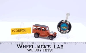 Classic 31 Ford Woody Orange 1969 Hot Wheels Redline RL BROWN INTERIOR - Picture 1 of 6