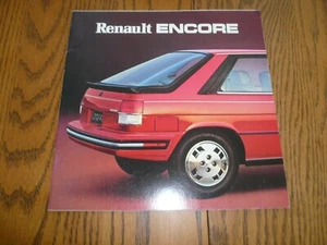 1984 Renault Verkaufsbroschüre - Encore - Vintage - Bild 1 von 9