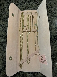 3 Sets Vintage Pierre Cardin Gold Plated Necklaces & Bracelets Original Pouch - Picture 1 of 12