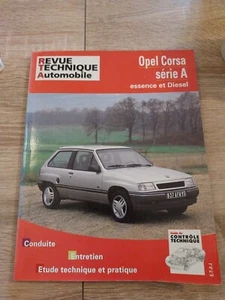 Revue technique OPEL CORSA A 1.0 1.3 1.3 1.5 1.6 D TD sr tr ls gl gls gt gsi s - Picture 1 of 14