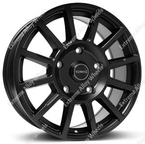 16" M Black Stealth Alloy Wheels Peugeot Boxer 5x130 Maxi Models Only