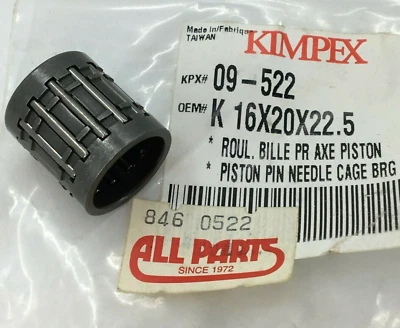 MOTORES DE SNOWMOBILE YAMAHA 16X20X22 ROLAMENTO DE AGULHAS MARCA KIMPEX 09-522 - Imagem 1 de 3