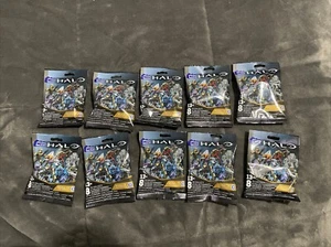 Mega Construx Halo Universe x10 BLUE ELITE MINOR 63TC Series 3 Blind Bag New - Picture 1 of 4