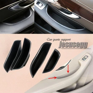 4 Inner Door Storage Armrest Box Holder for Mercedes-Benz C-Class 2014-2015 W205 - Imagen 1 de 5