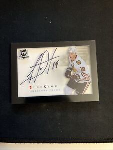2015-16 Upper Deck The Cup The Show Jonathan Toews Autograph