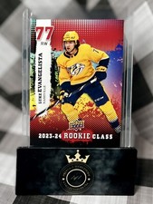 Luke Evangelista 2023-24 Upper Deck Series 1 Rookie Class Red #CC-12 Predators