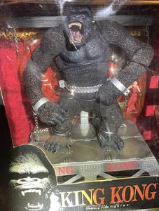 2000 McFarlane Toys Movie Maniacs 3 ๐ฆ King Kong ๐ฆ Deluxe Box Action Figure - Picture 1 of 9
