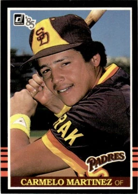 1985 Donruss Carmelo Martinez San Diego Padres #478 - Image 1 of 2