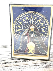 Hallmark Holy Family Sectional Christmas Cards sealed box 12 cards - Picture 1 of 5