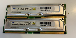 Kit 512 MB (2 x 256 MB) Samsung  PC800 RDRAM RAMBUS Memoria desk
