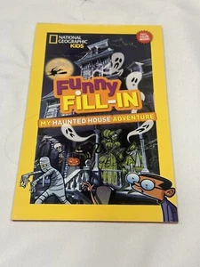 funny fill in books MY HAUNTED HOUSE ADVENTURE - Picture 1 of 2