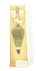 C R Gibson Cake Server placcato argento - Foto 1 di 12