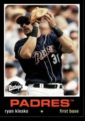 Ryan Klesko 2002 Upper Deck Vintage #226   San Diego Padres - Image 1 of 2