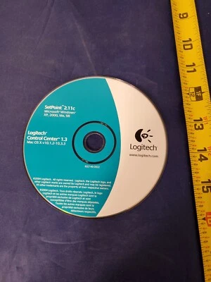 CD Logitech Setpoint 2.11c CD (Microsoft Windows XP 2000 Me 98) - DISC ONLY - Image 1 of 2