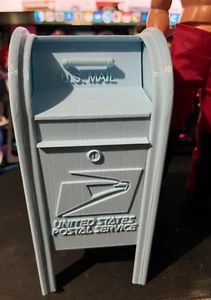 Action Figur Diorama Zubehör US Postal Service Mailbox Maßstab 1/6 UNBEMALT - Bild 1 von 5