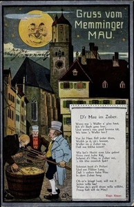 Postal de artista Memmingen an der Iller Schwaben, Memminger Mau,... - 4129451 - Imagen 1 de 2
