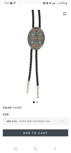 Cody James® Oval Arrows Bolo Tie - Picture 1 of 2