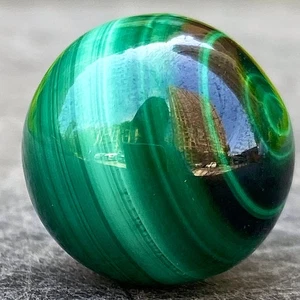 17G Natural malachite ball quartz crystal energy ball Divination meditation - Picture 1 of 12