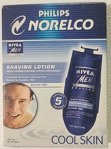 Philips Norelco Cool Skin Shaving Lotion HQ 170 moisturizing cartridges - Picture 1 of 8