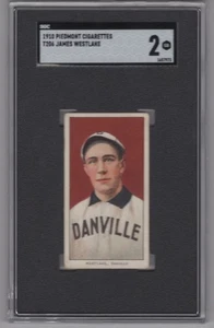 1910 PIEMONT WHITE BORDER JAMES WESTLAKE SGC 2 DANVILLE - Bild 1 von 2