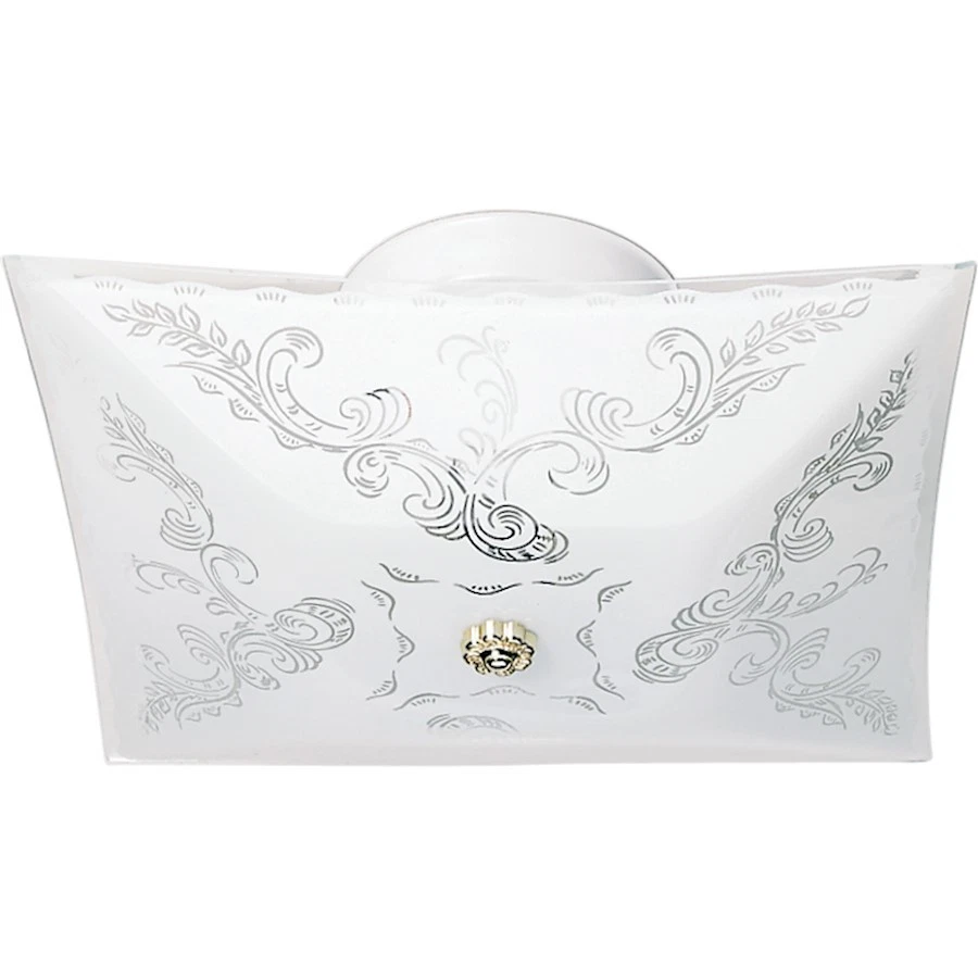 Nuvo Lighting 2 Luces 12" Accesorio de Techo Cuadrado Floral - 60-6032 Foto 1 de 1