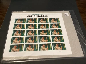 Scott #4697 Joe Dimaggio Forever postfrisch Bogen mit 20 Briefmarken VERSIEGELT (neu in Verpackung) 2012-US - Bild 1 von 2