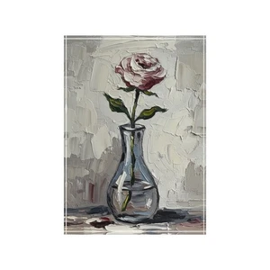 Elegant Floral Photo Block, Home Decor, Gift for Mother's Day, Wedding - Picture 1 of 6