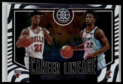 2020-21 Panini Illusions #17 Jimmy Butler Career Lineage - Image 1 of 2