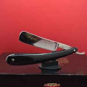 Vintage/Antique 6/8 John Williams. Sheffield Razor. Damascus Steel. Shave ready. - Picture 1 of 8