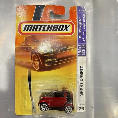 New In Package Sealed Matchbox MBX Metal Smart Cabrio #29 M5294 - Image 1 of 4