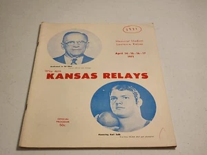 46º Programa de Relés de Kansas 1971 Memorial Stadium Lawrence, Kansas - Imagen 1 de 9