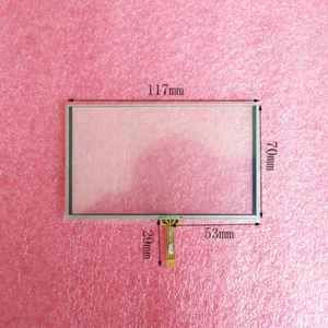 Neu 5 Zoll 4 Draht Resistiv Touch Panel Digitizer Bildschirm 117 * 70 mm HN-P050-14 - Bild 1 von 1