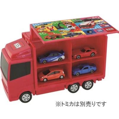 Caminhão de transporte de armazenamento TOMICA TAKARA TOMY JAPAN versão Kirapika com lanches - Imagem 1 de 4