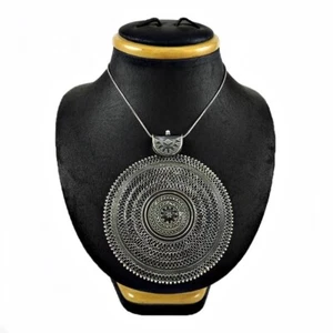 Pendente In Argento Sterling 925 Fatto A Mano A41 - Foto 1 di 6