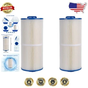 2-Pack Spa Filter Compatible with Jacuzzi J-300 & J-400 - Easy Clean Design - Imagen 1 de 8