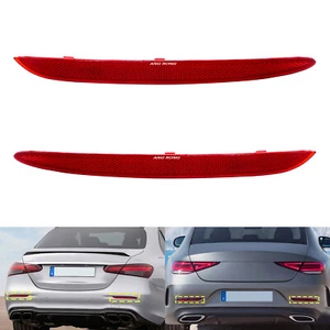 L/R Rot Stoßstange Reflektor Hinten für Mercedes E-Klasse Coupe C238/A238 2016- - Bild 1 von 14
