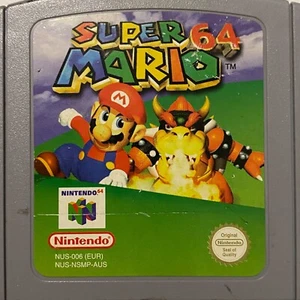 Super Mario 64 (Nintendo 64 N64, 1997) PAL AUS Version GENUINE - Picture 1 of 4