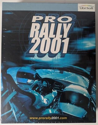PRO RALLY 2001 PC CD-ROM BIG BOX ITALIANO NUOVO SIGILLATO UBISOFT - Immagine 1 di 4