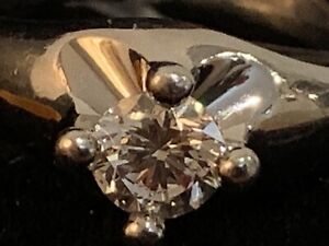 Bvlgari Bulgari Platinum 0.503 Carat Diamond Ring Engagement
