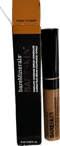 BAREMINERALS BARESKIN COMPLETE COVERAGE SERUM CONCEALER Dark to Deep Shade - Picture 1 of 12